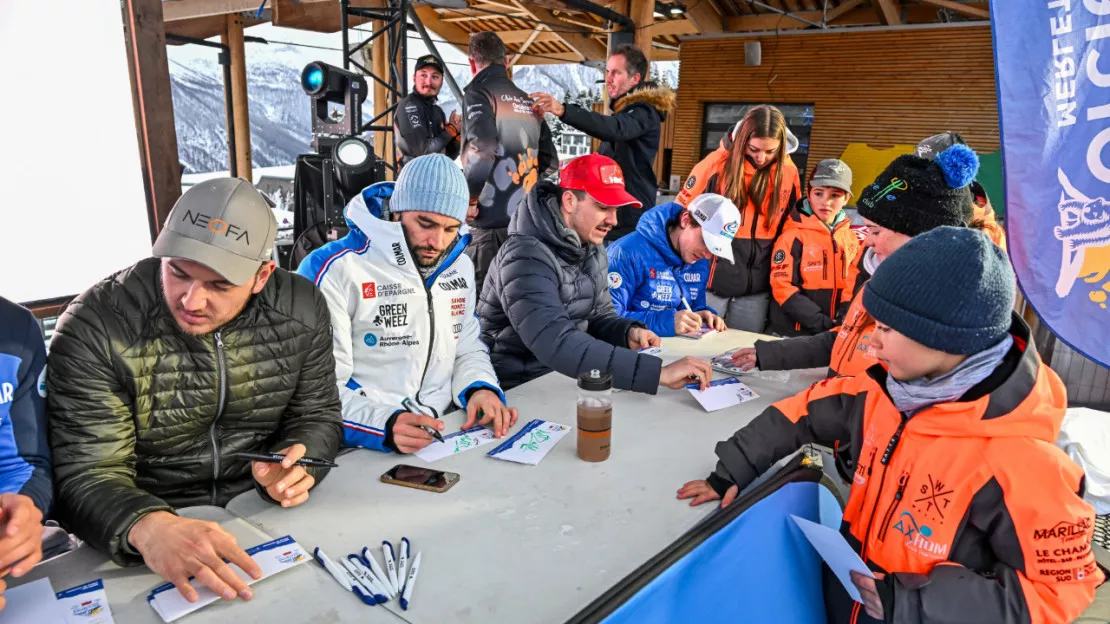Hautes-Alpes : ribambelle de champions de ski sur la station d'Orcières