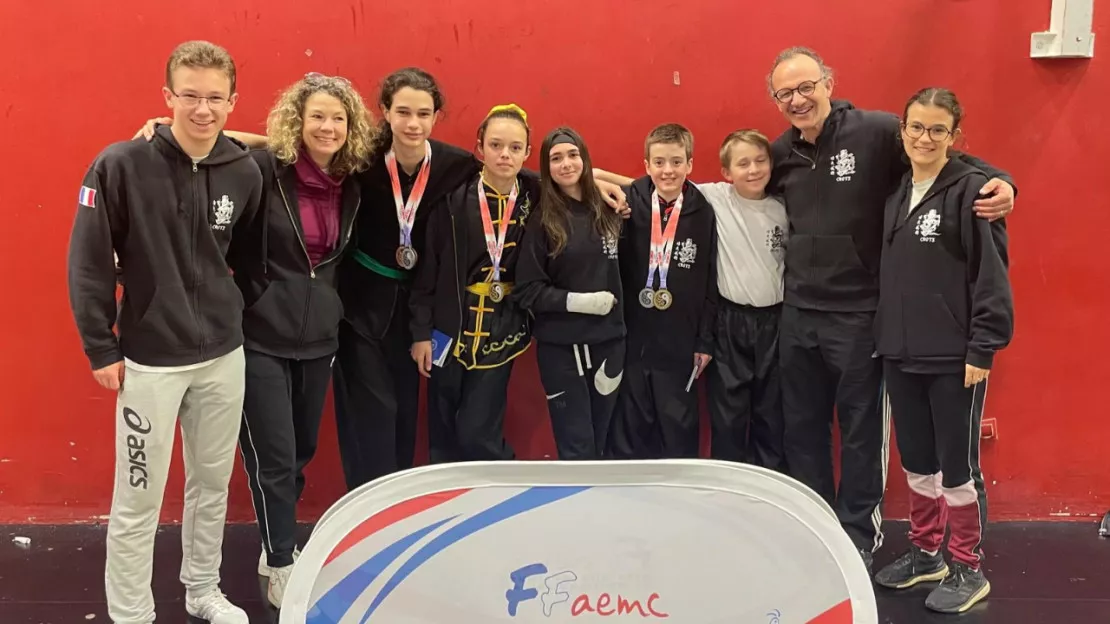 Hautes-Alpes : sept médailles au championnat de France de Kung Fu pour le club d'Embrun