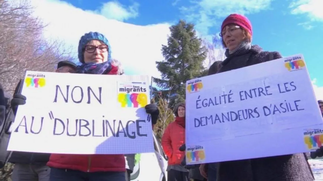 Hautes-Alpes : une manifestation de lutte contre le régime de mort aux frontières