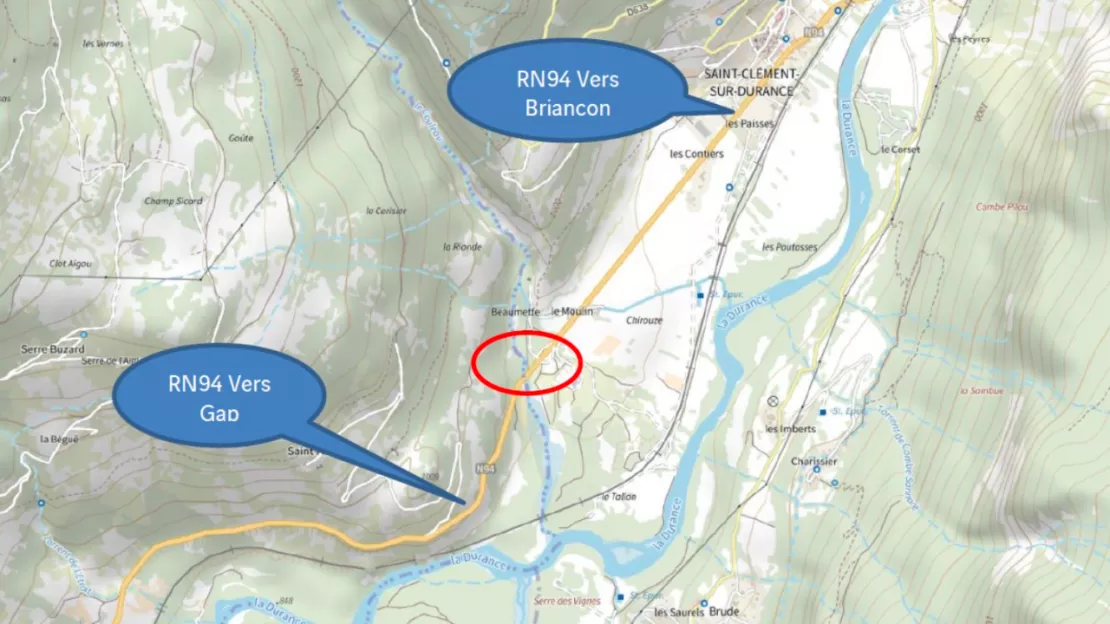 Hautes-Alpes : une partie de la RN94 va être passée en circulation alternée de septembre à novembre.