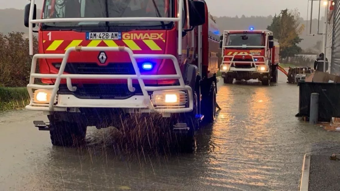 Inondations dans le Var : renfort des pompiers des Alpes mobilisé