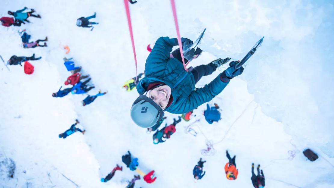 « L’Ice Climbing Écrins » célèbre sa 35e édition à l’Argentière-la-Bessée