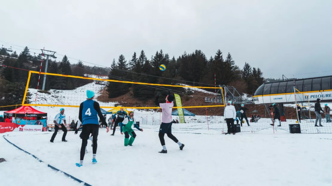 Le Dévoluy accueille la 4e édition de l’Open de snow-volley