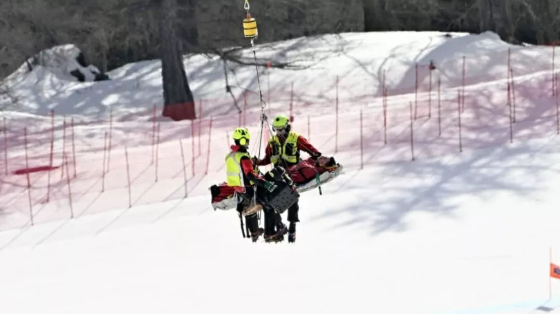 Le skieur Nils Alphand héliporté ce vendredi après une chute