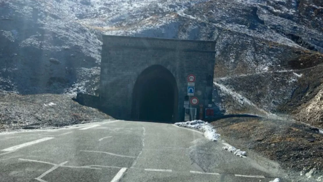 Le Tunnel du Galibier a fermé pour l'hiver