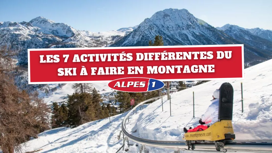 Les 7 activités différentes du ski à faire en montagne