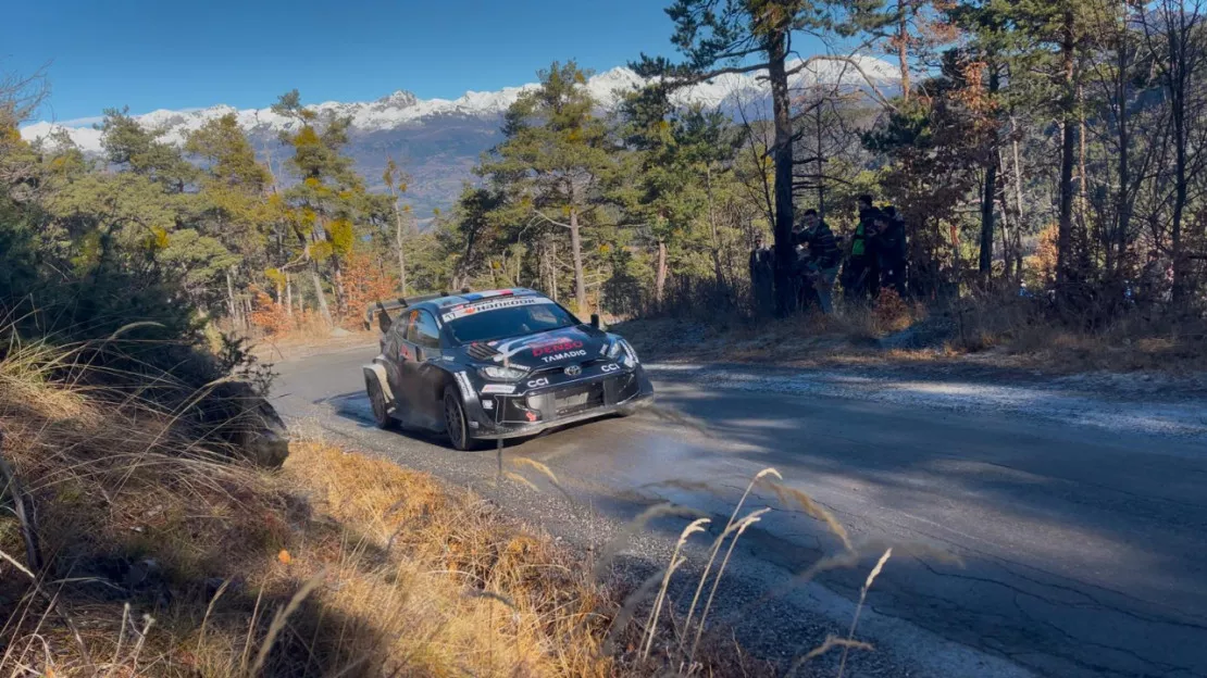 Monte Carlo 2025 - Jour 2 - ES9 - OGIER solide leader après la 2eme étape.