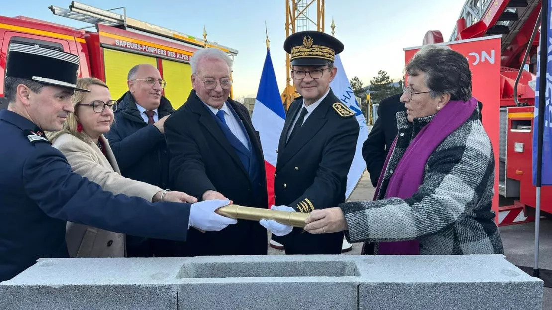 Nouvelle ère pour la sécurité : la première pierre du futur Centre de Secours de Sisteron posée