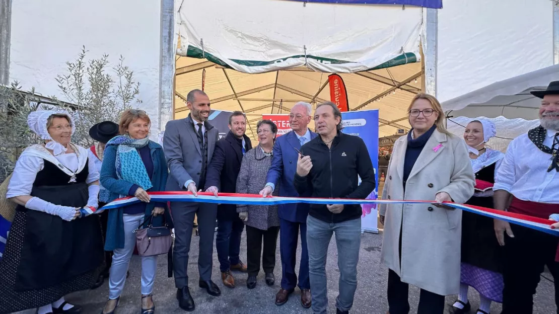 Philippe Candeloro inaugure la 41ème édition de la Foire Expo à Sisteron