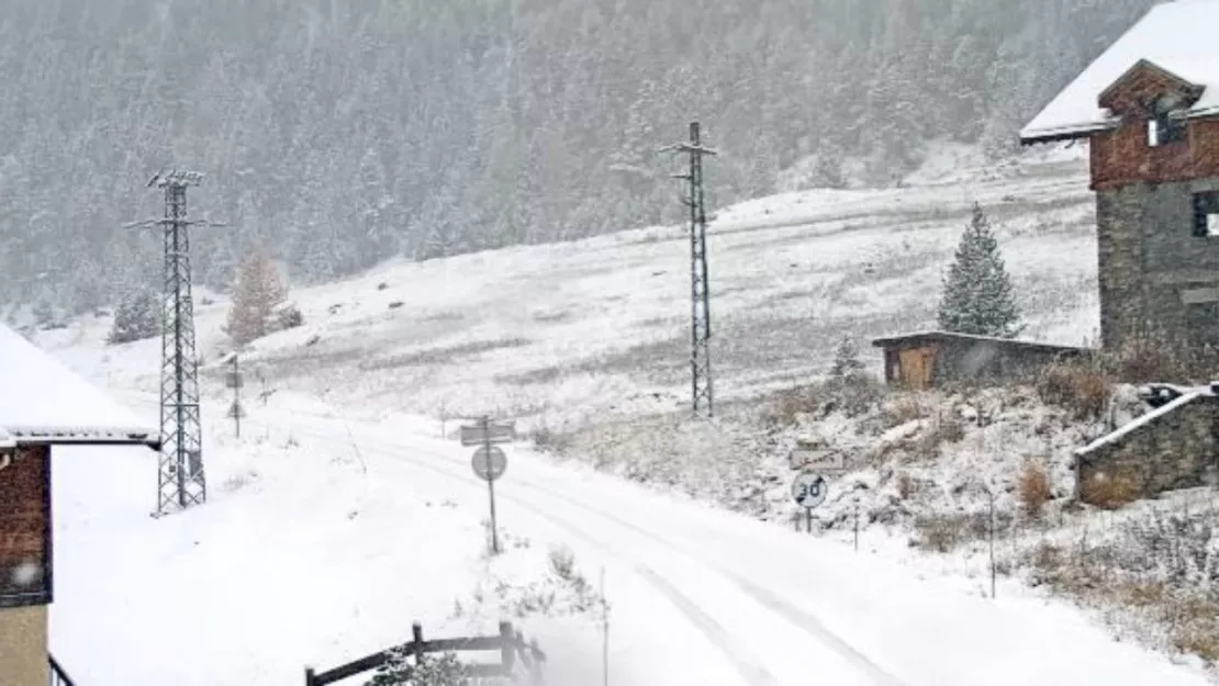 Plusieurs cols enneigés ce mardi matin dans les Alpes du Sud