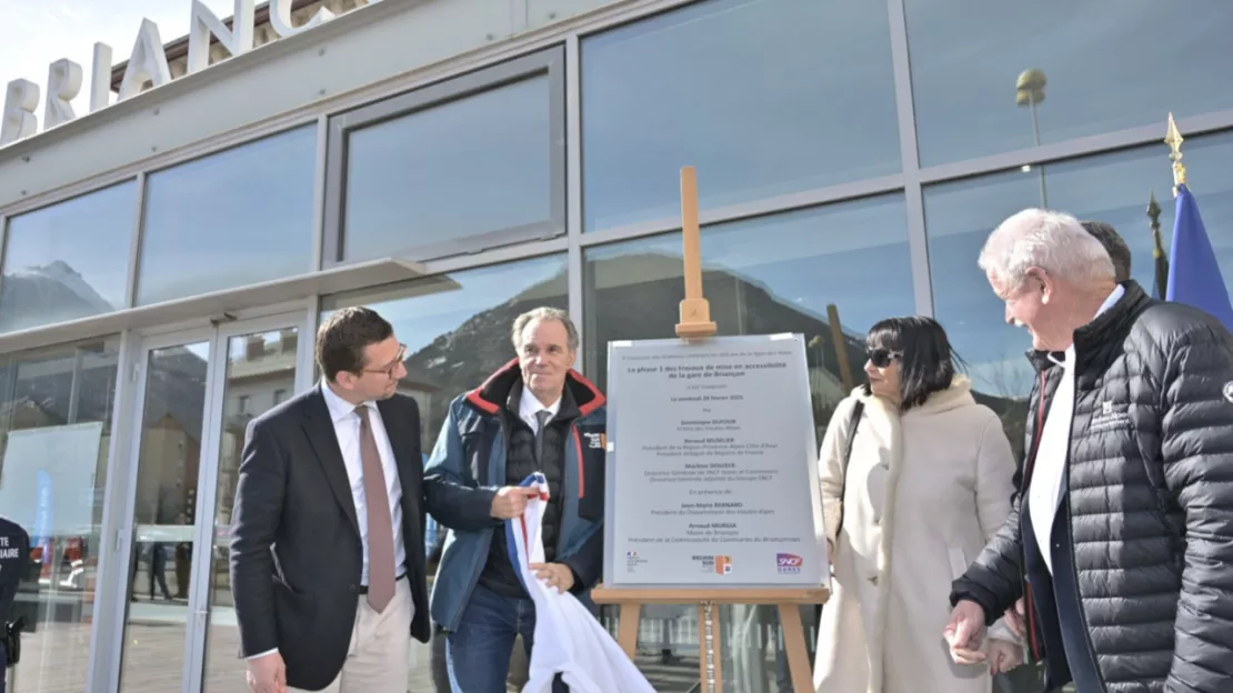 Renaud Muselier en visite dans les Hautes-Alpes