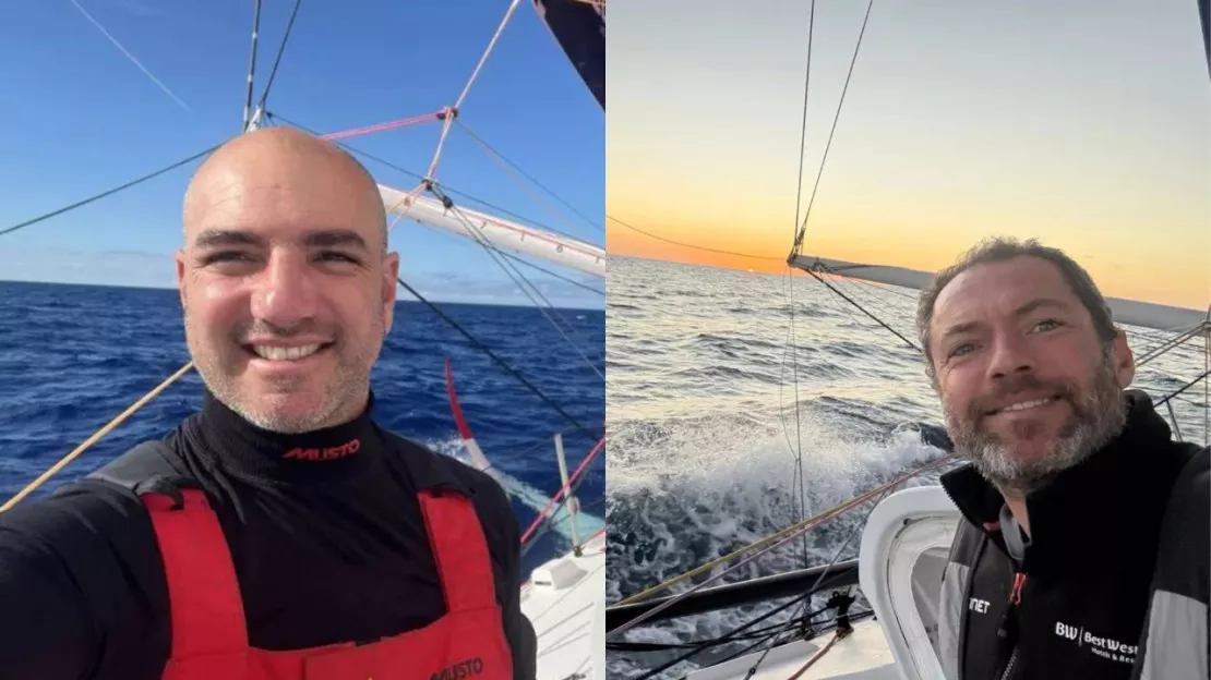 Romain Attanasio a réussi à "dehooker" sa voile