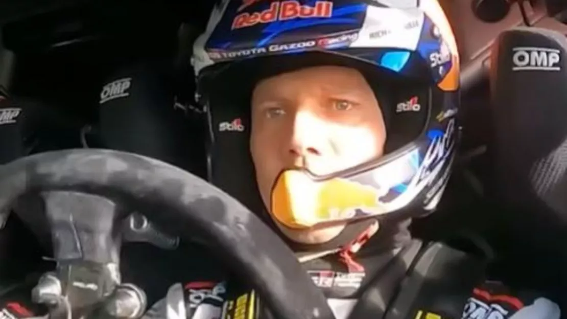 Sébastien Ogier en repérages dans les Alpes du Sud