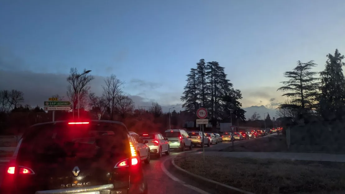 Un accident route de Veynes paralyse Gap