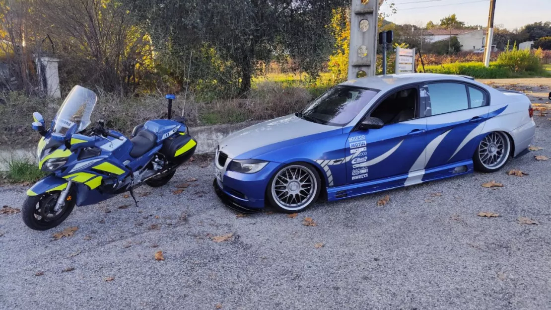 Un conducteur interpellé à 140 km/h à Corbières en Provence