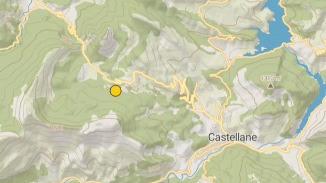 Un séisme de magnitude 2.5 à Castellane