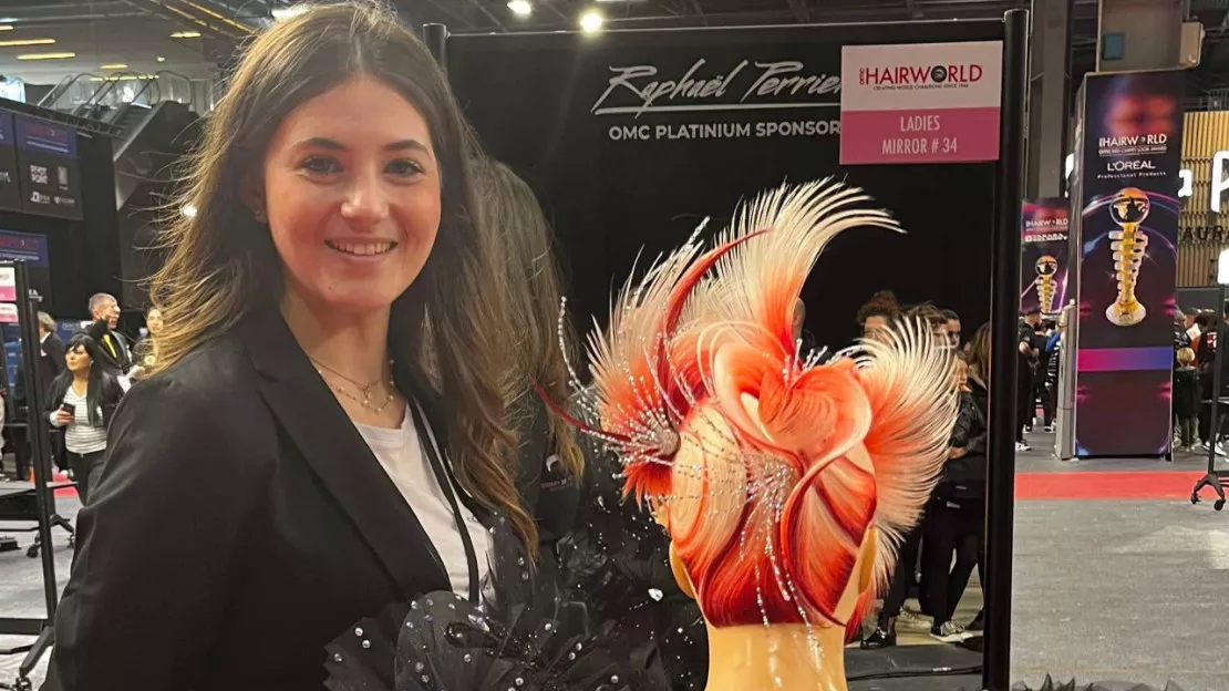 Une jeune Embrunaise Championne du Monde de coiffure