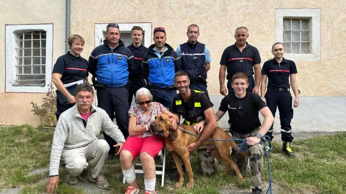 Une septuagénaire retrouvée saine et sauve après avoir passé la nuit dehors