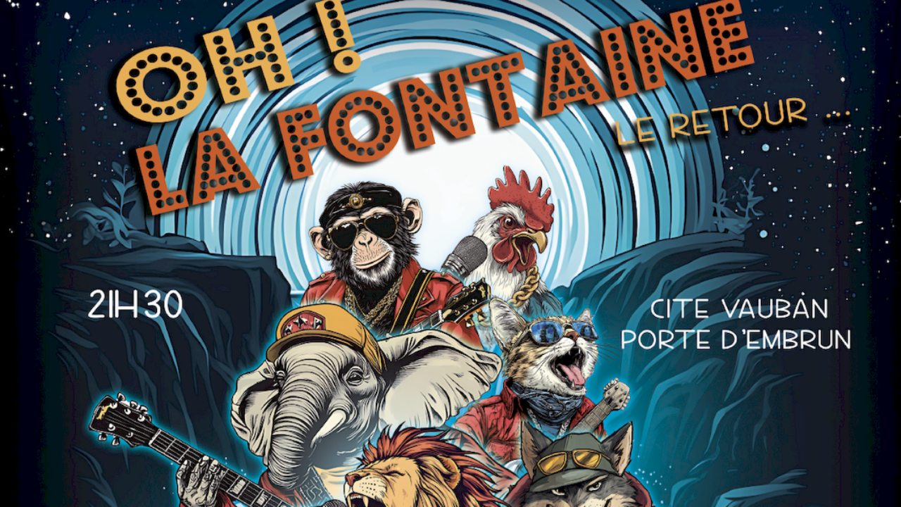 15 dates pour découvrir la comédie musicale « Oh ! La Fontaine » à Briançon