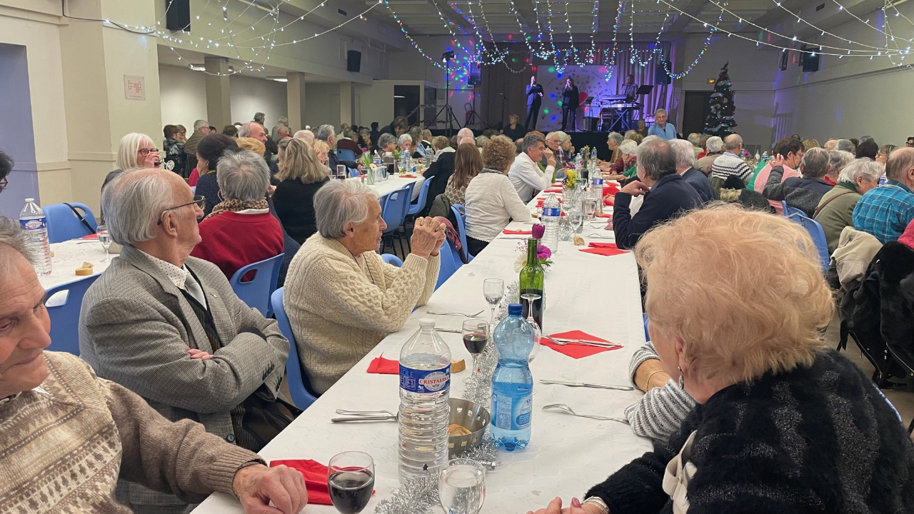180 Laragnais réunis au repas du Nouvel An