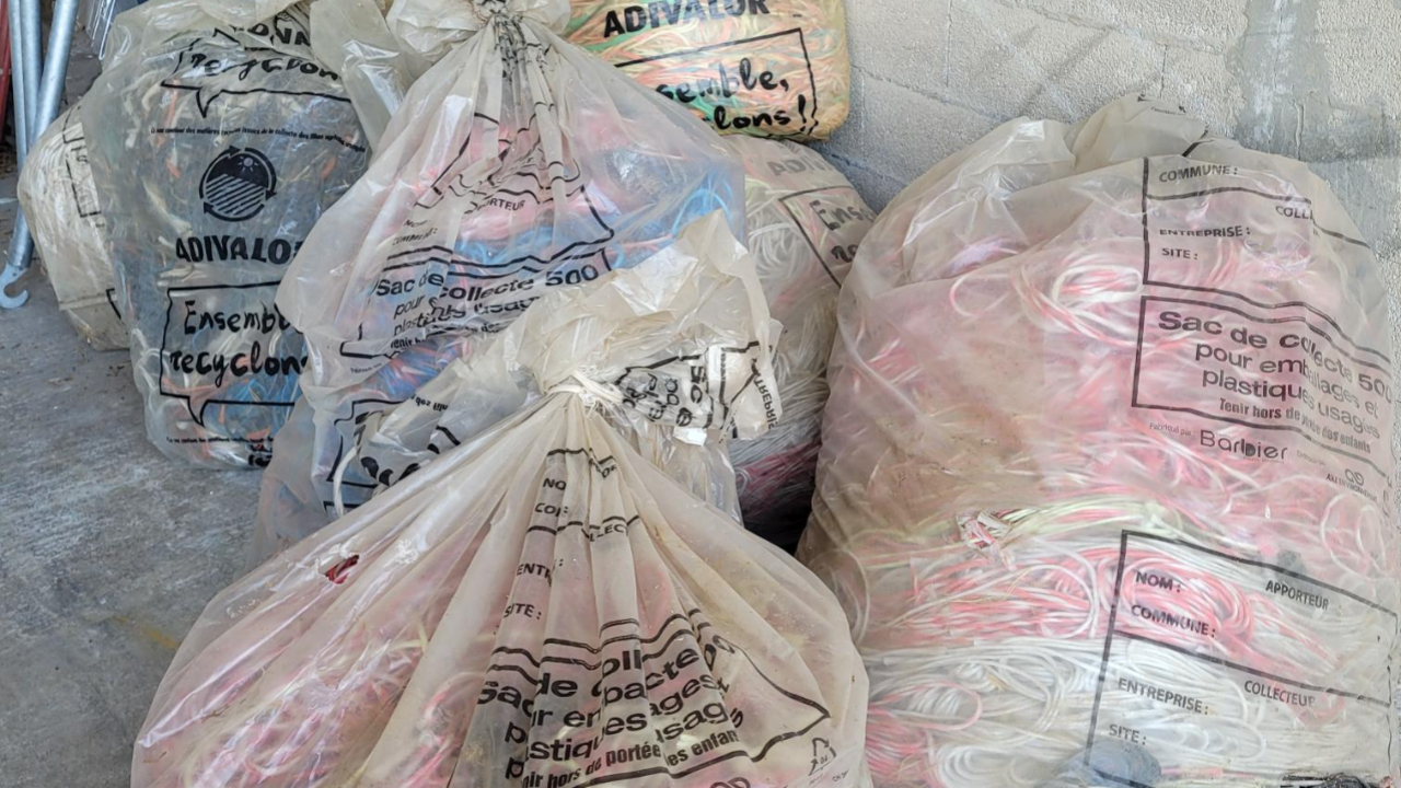 43 tonnes de déchets agricoles collectées en 2023 à Théüs et Avançon 43 tonnes de déchets agricoles collectées en 2023 à Théüs et Avançon