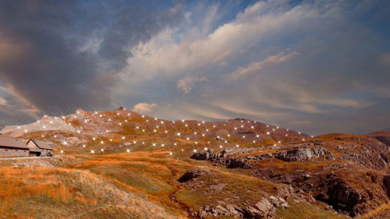 70 miroirs sur les pentes de la Bonette