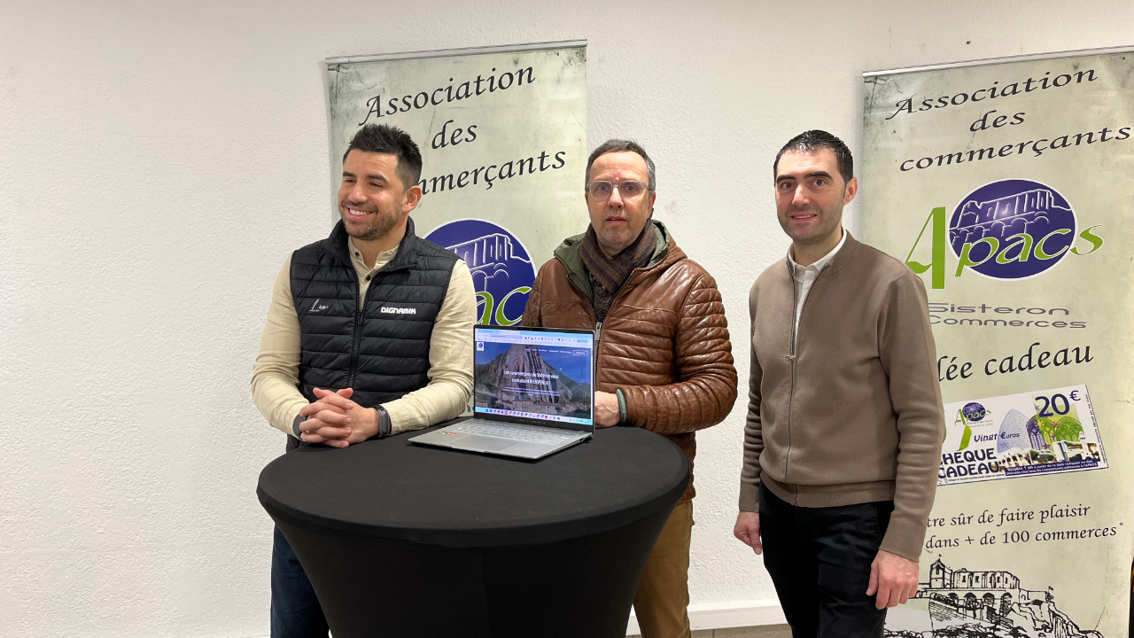 &Agrave; Sisteron, les commer&ccedil;ants passent &agrave; la vitesse num&eacute;rique avec un nouveau site