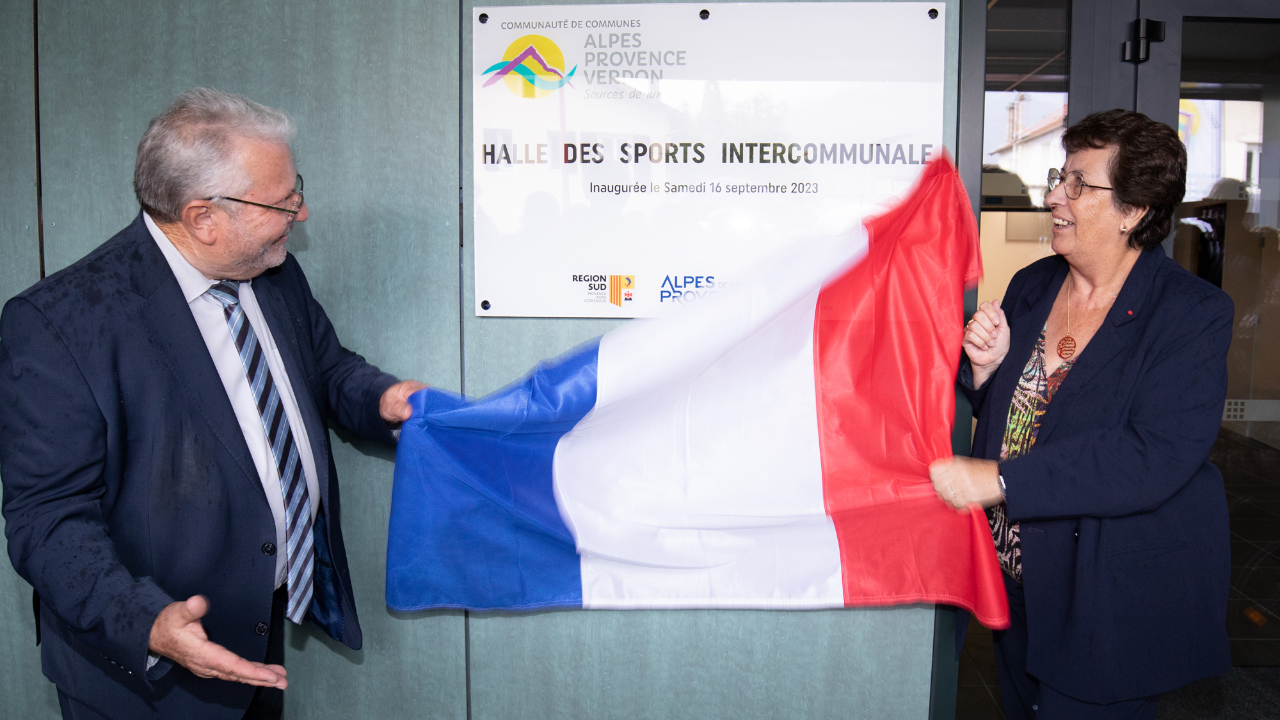 Alpes-de-Haute-Provence : la nouvelle halle des sports inaugurée à Saint-André-les-Alpes