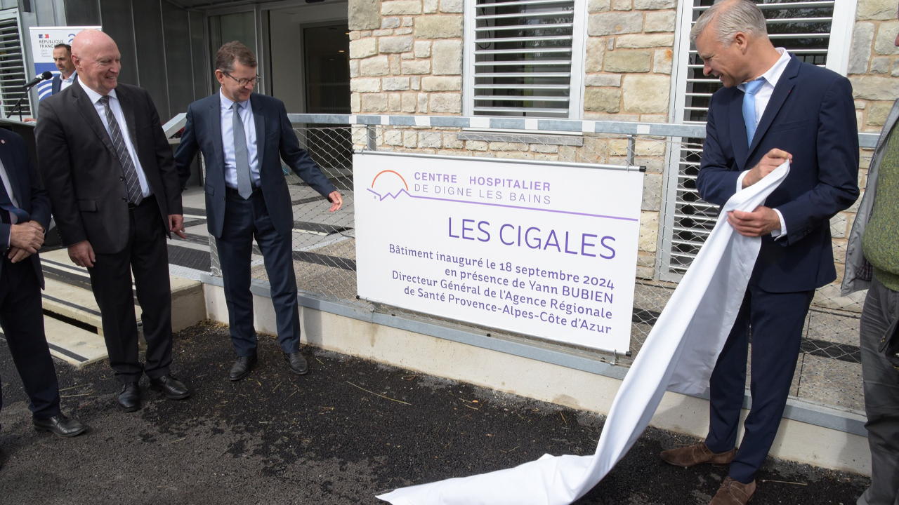 Alpes de Haute-Provence : un coup de neuf dans l'unité psychiatrie de Digne les Bains Alpes de Haute-Provence : un coup de neuf dans l'unité psychiatrie de Digne les Bains