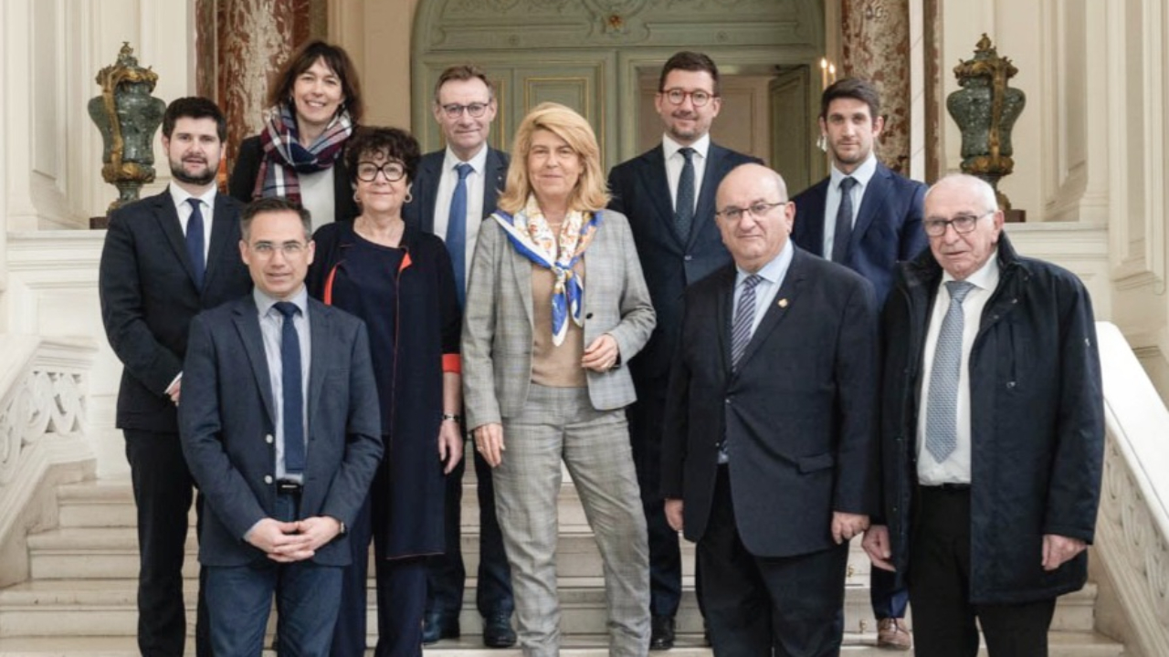 Alpes du Sud : Camille Galtier et Arnaud Murgia reçus par Dominique Faure Alpes du Sud : Camille Galtier et Arnaud Murgia reçus par Dominique Faure
