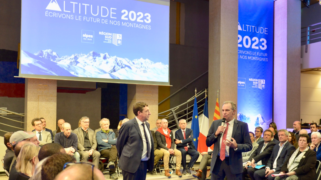 Alpes du Sud : la montagne, un joyau à préserver pour Renaud Muselier Alpes du Sud : la montagne, un joyau à préserver pour Renaud Muselier