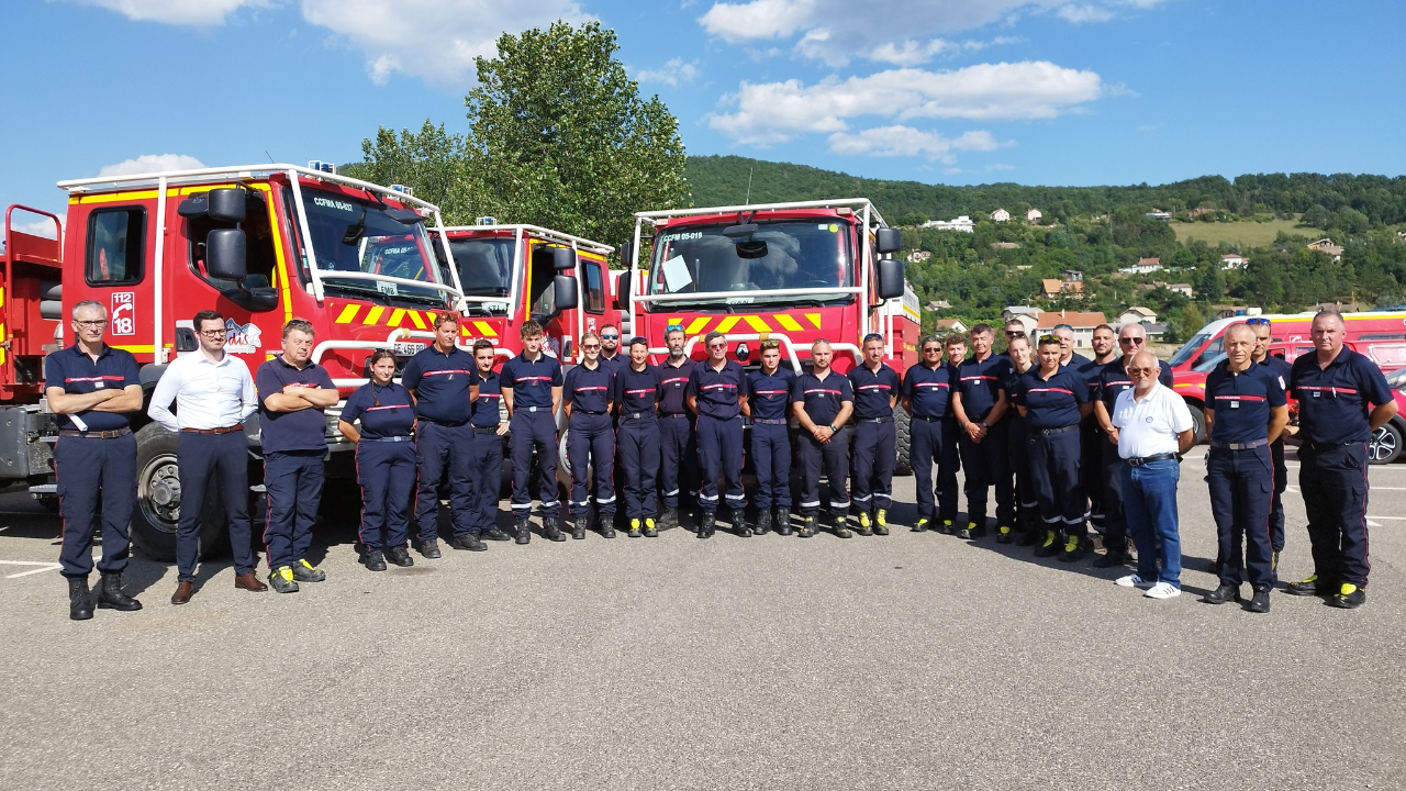 Alpes du Sud : les pompiers alpins en renfort en Corse