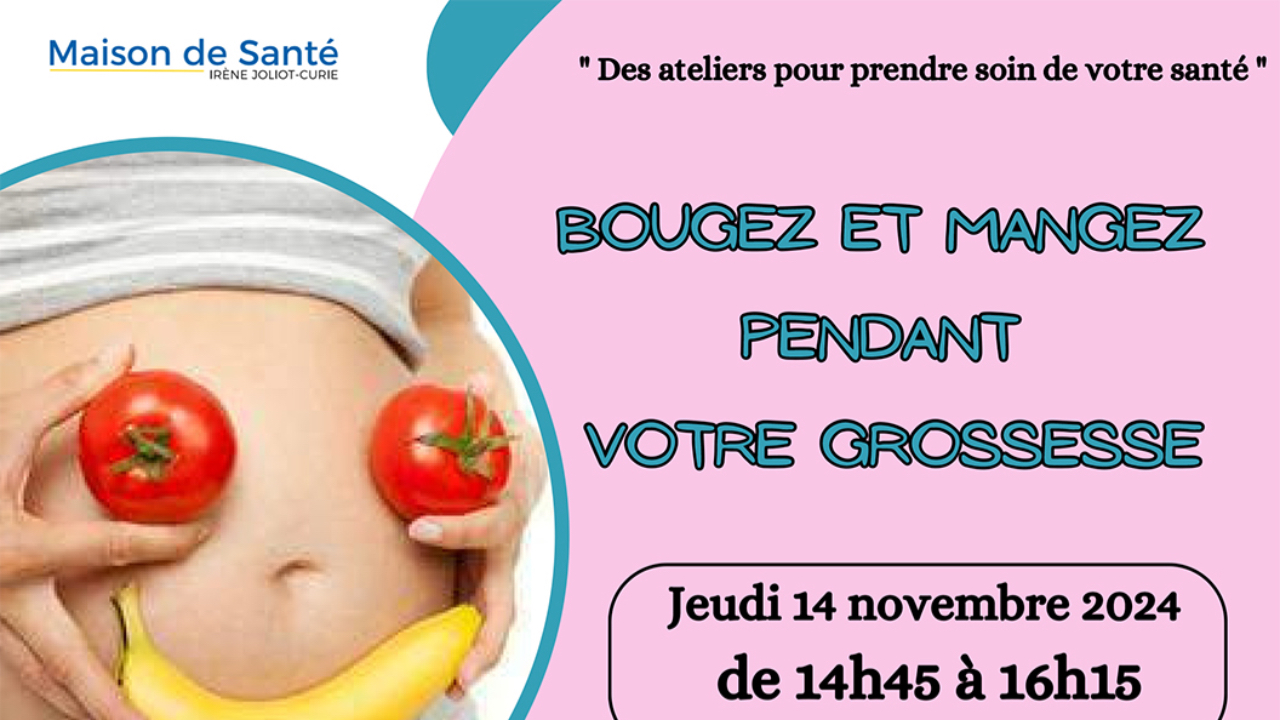 Ateliers santé gratuits à Digne-les-Bains : focus sur la grossesse Ateliers santé gratuits à Digne-les-Bains : focus sur la grossesse