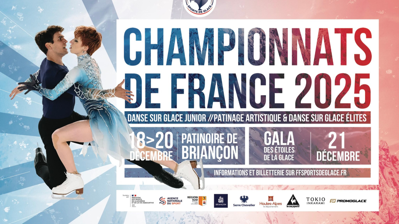 Briançon accueille les Championnats de France de Danse sur Glace Juniors et Elites de Patinage artistique Briançon accueille les Championnats de France de Danse sur Glace Juniors et Elites de Patinage artistique