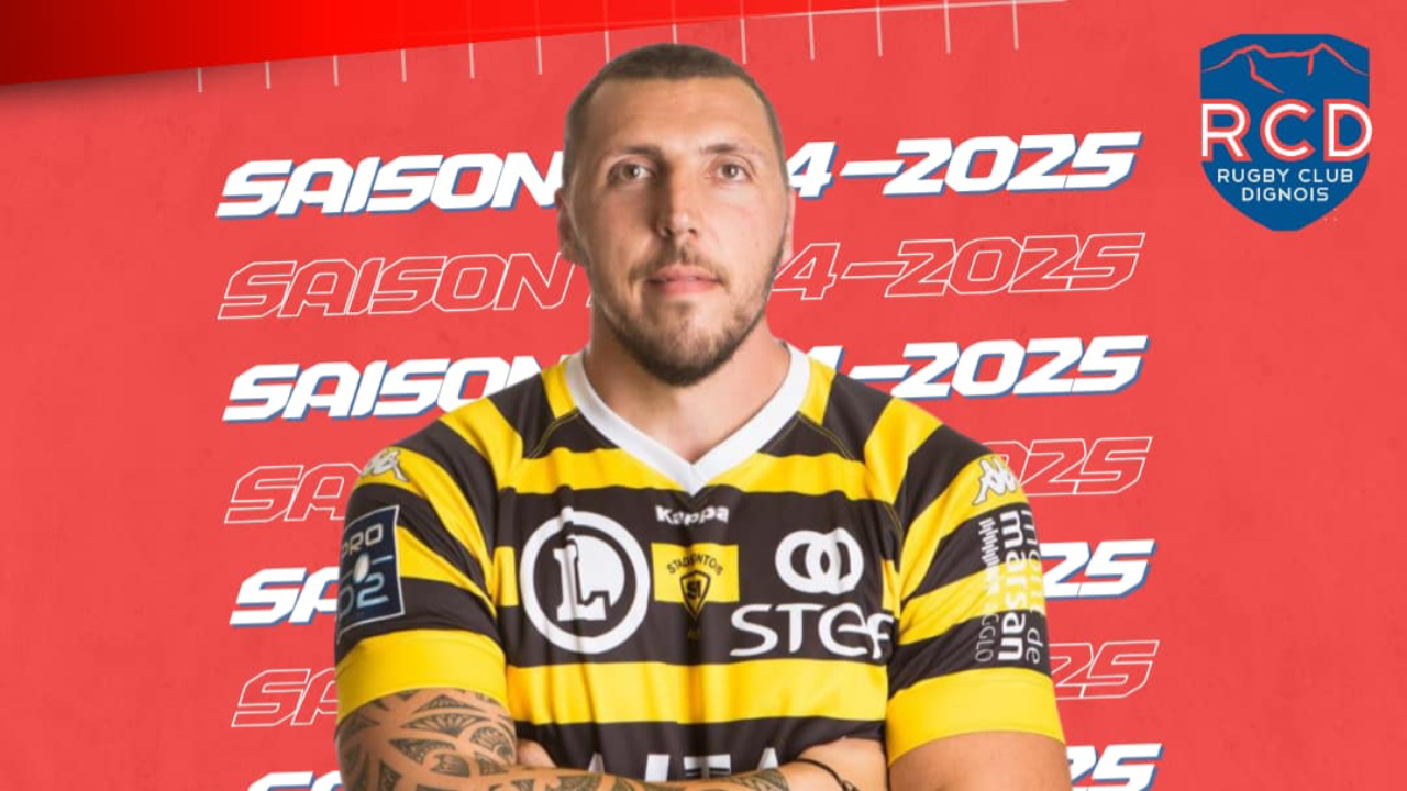 César Damiani signe au Rugby Club Dignois ! César Damiani signe au Rugby Club Dignois !