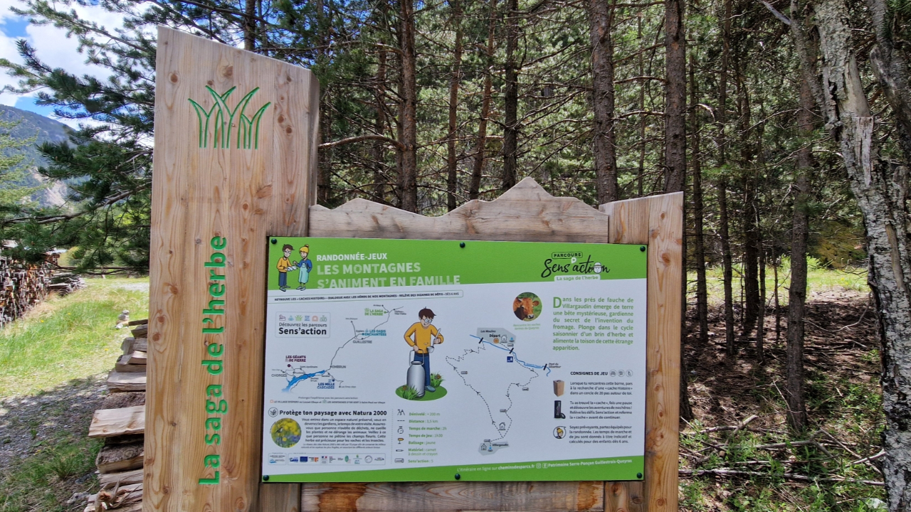 De l’herbe au bleu du Queyras, l’histoire se découvre De l’herbe au bleu du Queyras, l’histoire se découvre