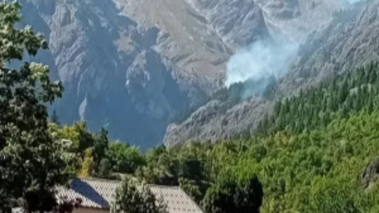 Départ de feu à Ailefroide : un secteur difficile à atteindre pour les pompiers