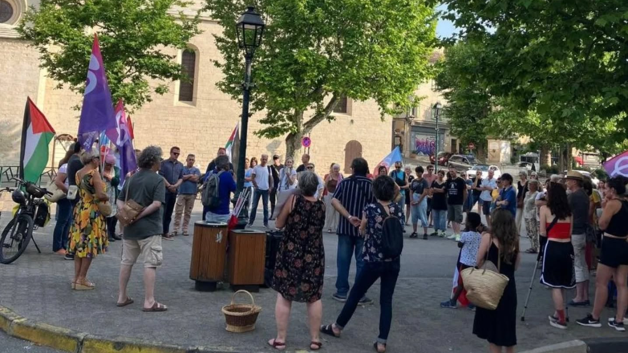 Des mobilisations dans les Alpes du Sud en soutien à la "flottille de la liberté" Des mobilisations dans les Alpes du Sud en soutien à la "flottille de la liberté"