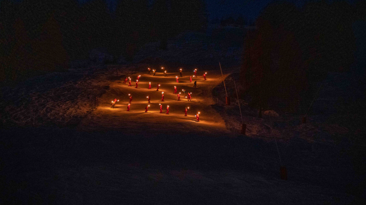 Des petits flambeaux au Sauze pour soutenir les enfants en difficulté Des petits flambeaux au Sauze pour soutenir les enfants en difficulté