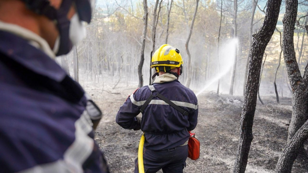 Feu de forêt à Entrepierres : 5 hectares brûlés, des dizaines menacés Feu de forêt à Entrepierres : 5 hectares brûlés, des dizaines menacés