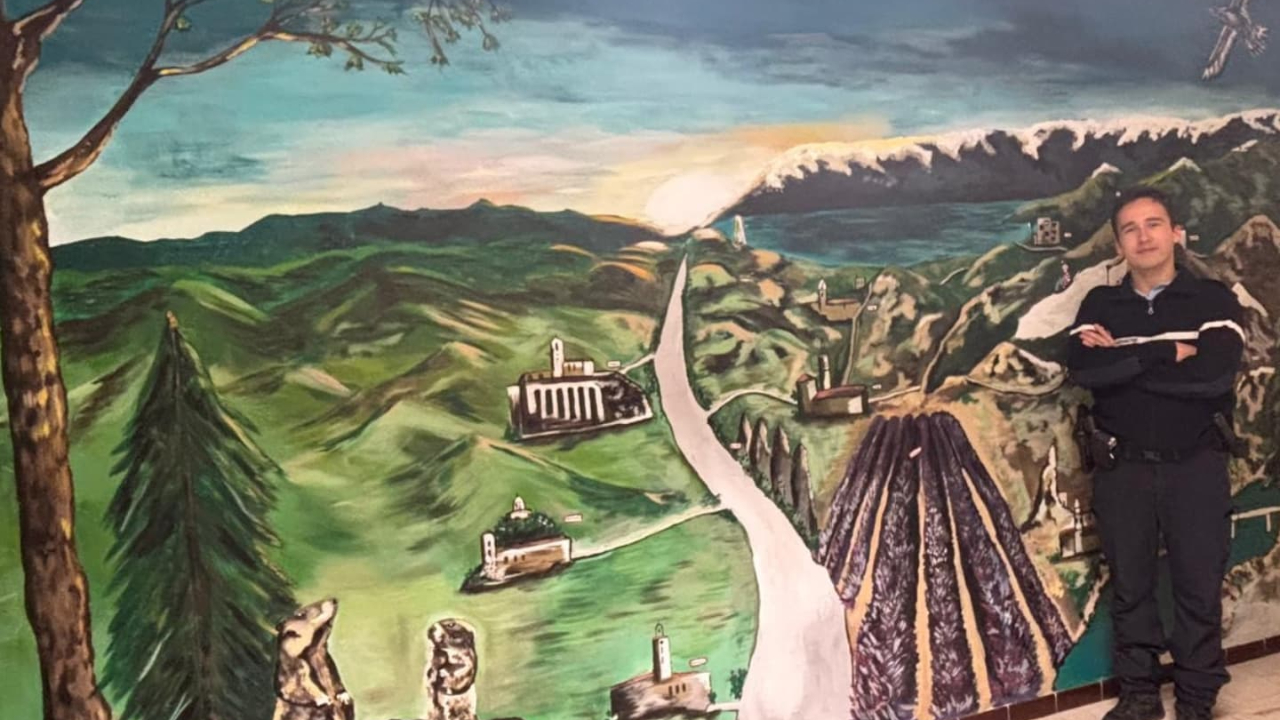 Gendarme… et peintre ! Gendarme… et peintre !