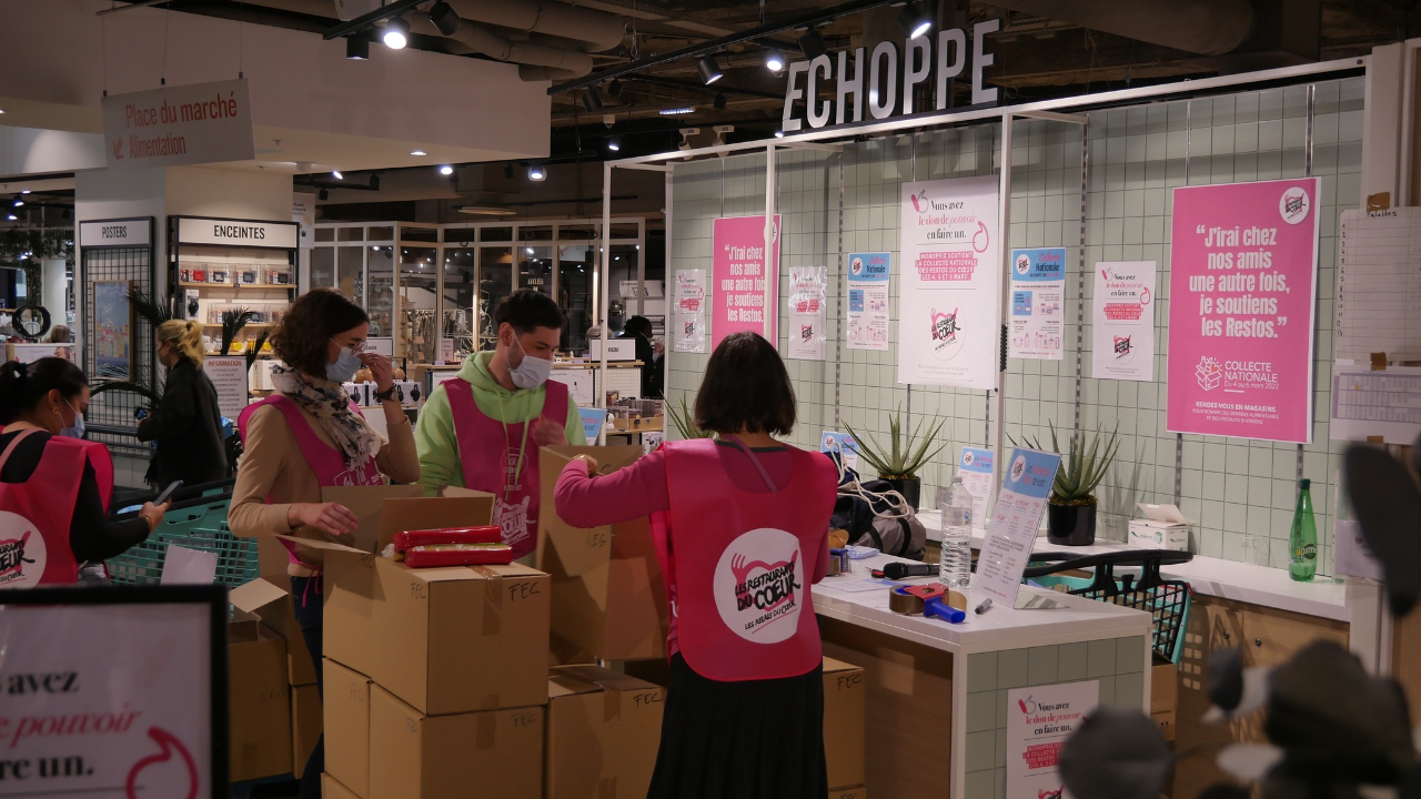 Haute-Provence : 730 kg de nourriture récoltée au profit des « Restos du Coeur »