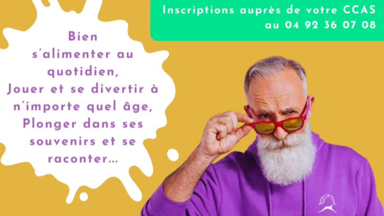 Haute-Provence : des ateliers en avril pour nos aînés Haute-Provence : des ateliers en avril pour nos aînés