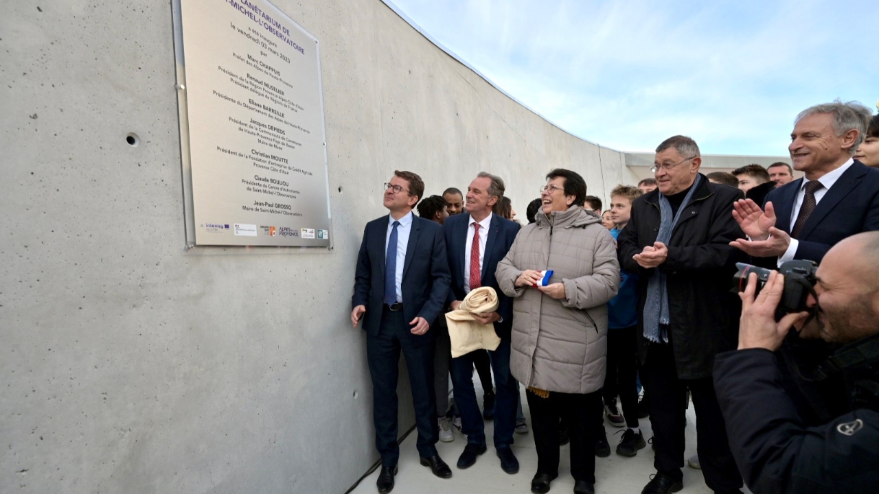 Haute-Provence : inauguration du planétarium de Saint Michel-L’observatoire