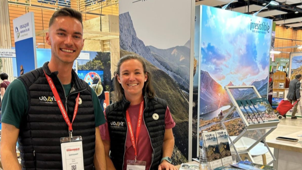 Haute-Provence : l’équipe d’Ubaye Tourisme est présente sur la 16ème édition du salon du randonneur de Lyon