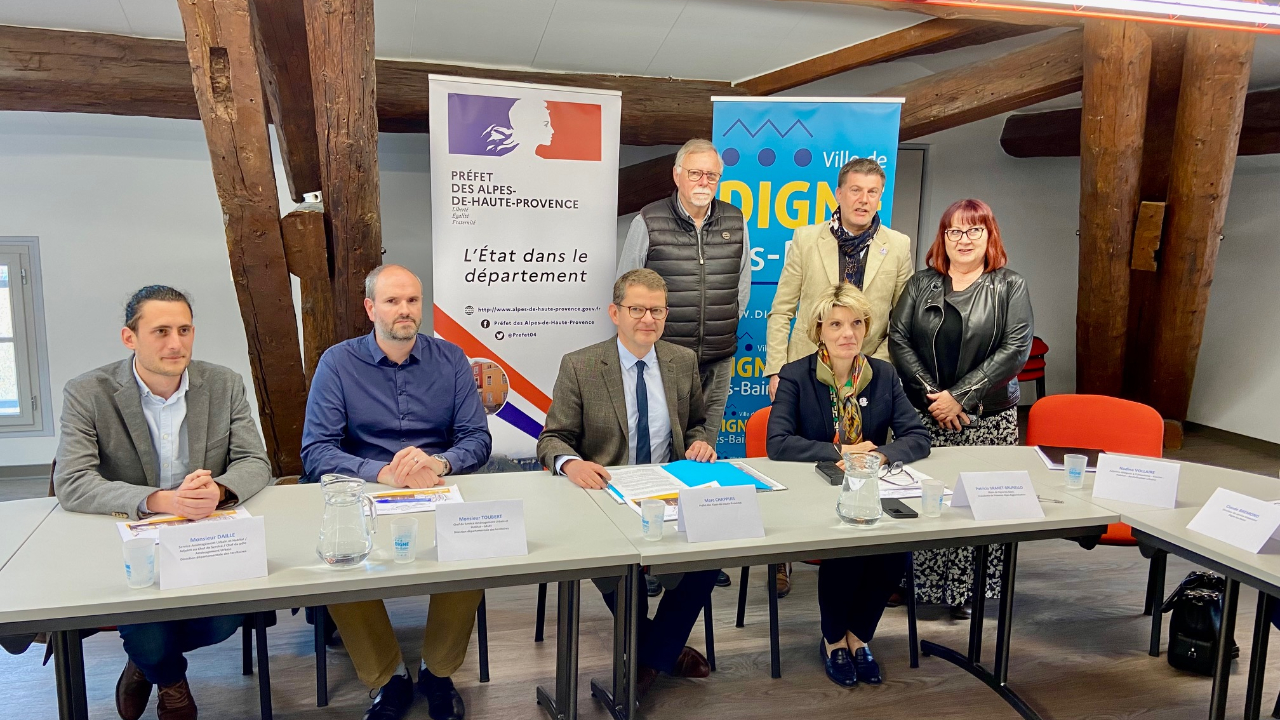 Haute-Provence : l'îlot Pied de Ville/Curaterie à Digne les Bains fait peau neuve Haute-Provence : l'îlot Pied de Ville/Curaterie à Digne les Bains fait peau neuve