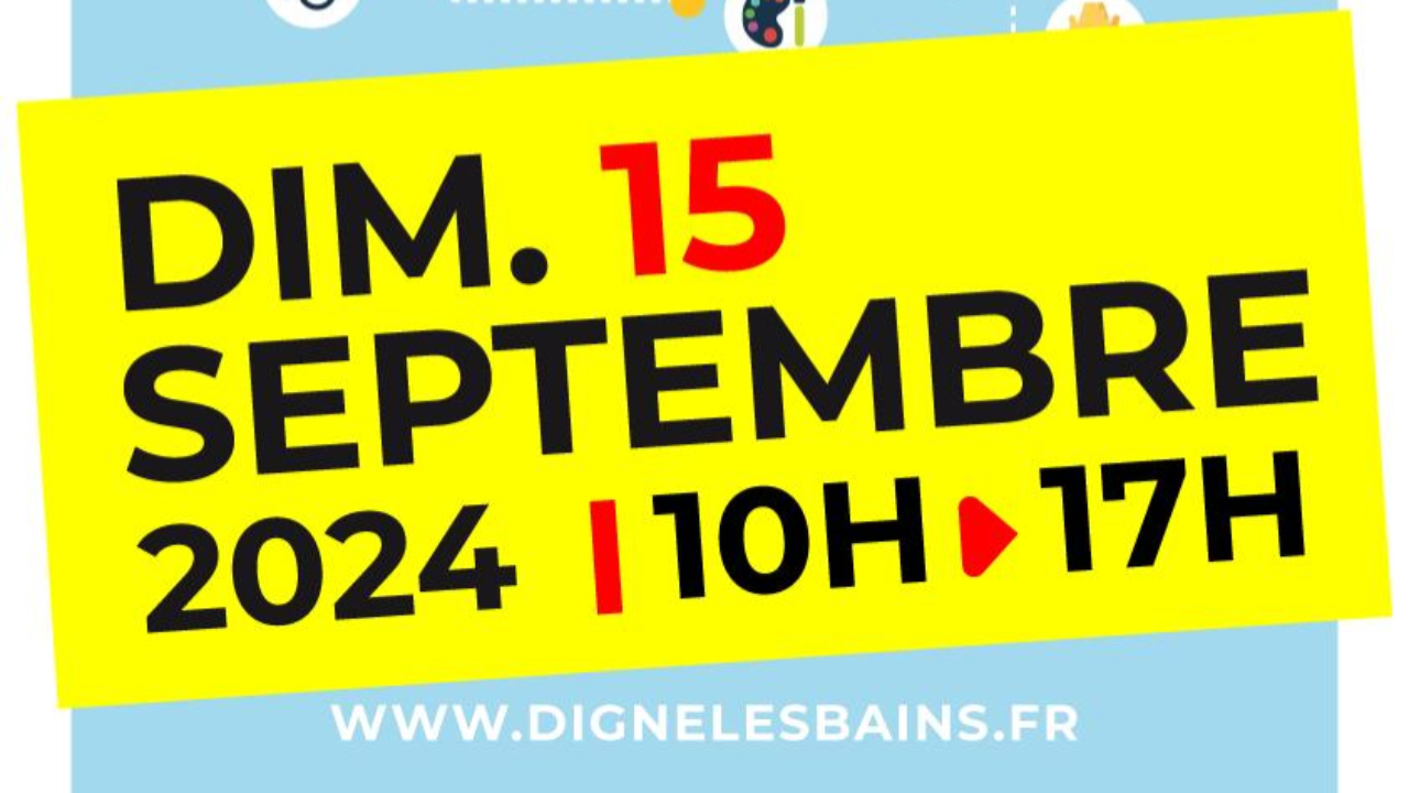 Haute-Provence : la pluie ne permet pas la bonne tenue du forum des associations &agrave; Digne