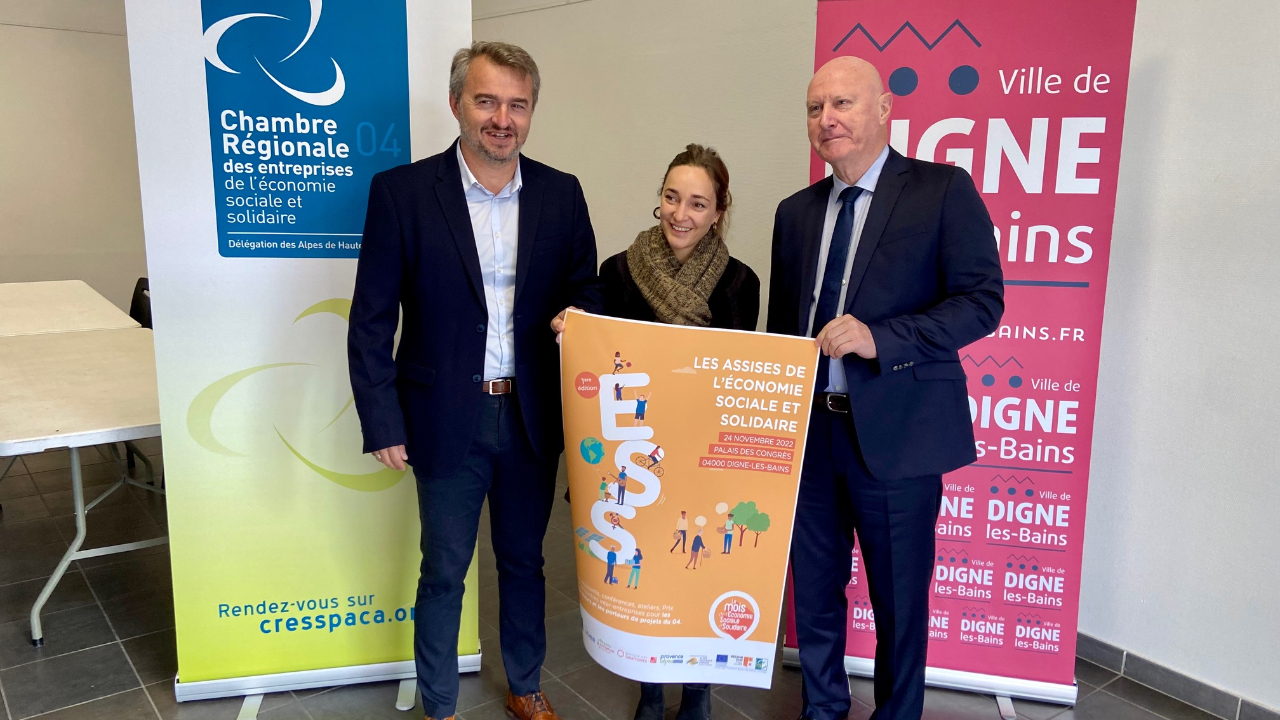 Haute-Provence : les 1ères Assises de l’ESS se tiendront le 24 novembre Haute-Provence : les 1ères Assises de l’ESS se tiendront le 24 novembre