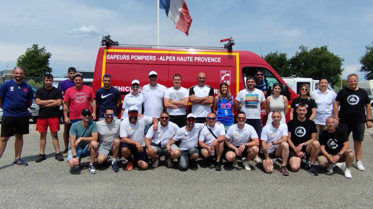 Haute-Provence : les pompiers bas-alpins réunis autour du ballon ovale Haute-Provence : les pompiers bas-alpins réunis autour du ballon ovale