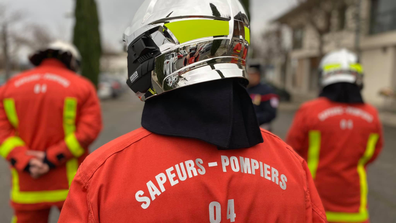Haute-Provence : les pompiers mobilisés aux Mées pour un feu ce jeudi